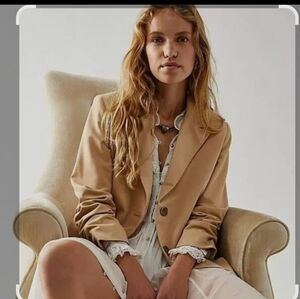 We The Free Classic Tan Blazer